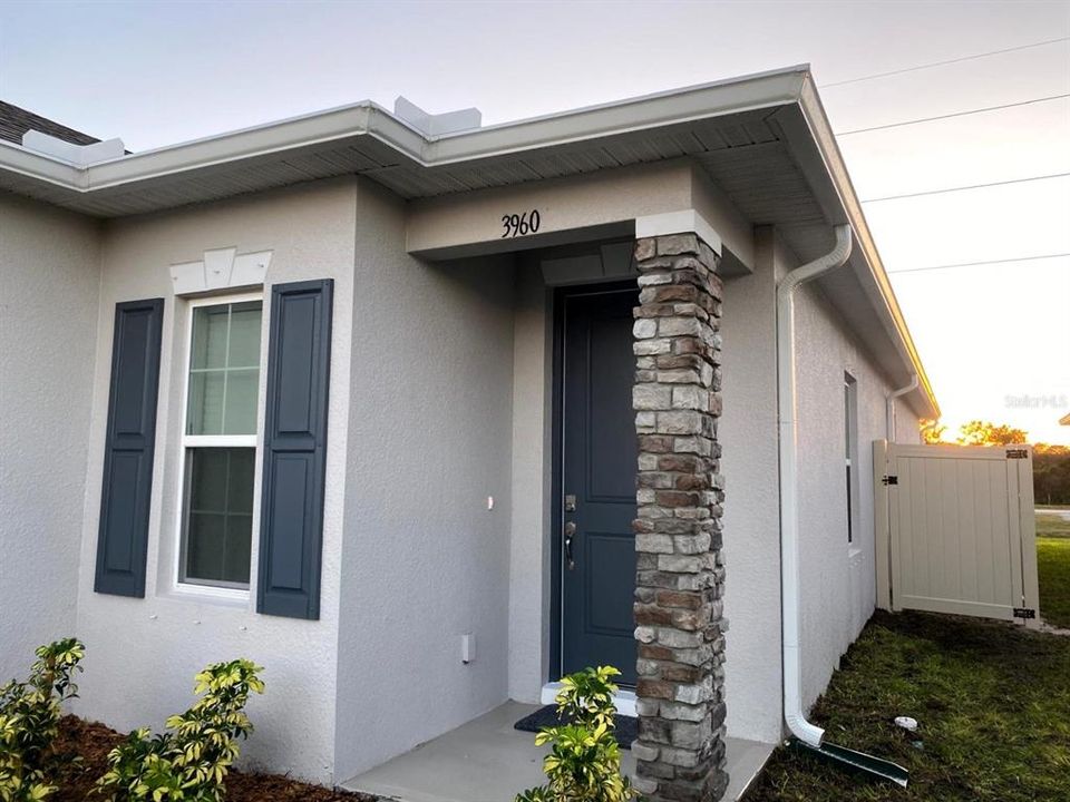 Front House Entrance - With Gate/Fence Entrance