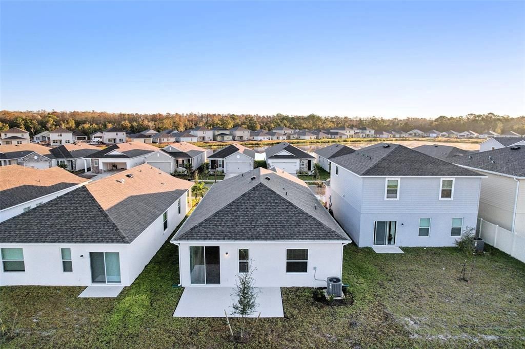 Back of House - Aerial Pic 1 - Before Fence