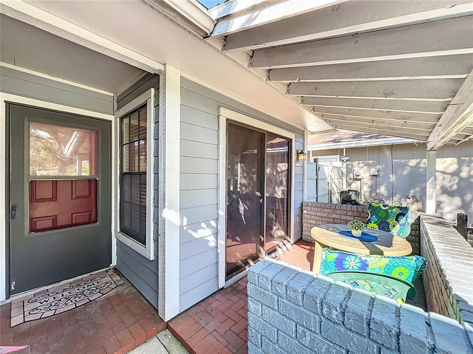 Front Porch and Entrance Way