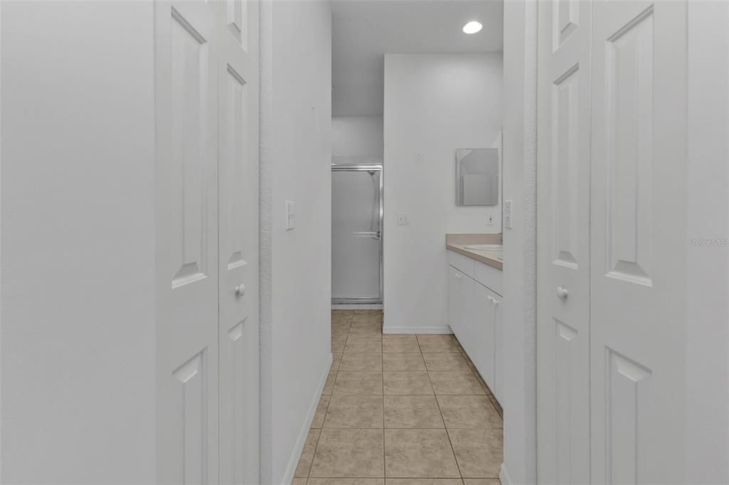 Primary Bath - two walk in closets