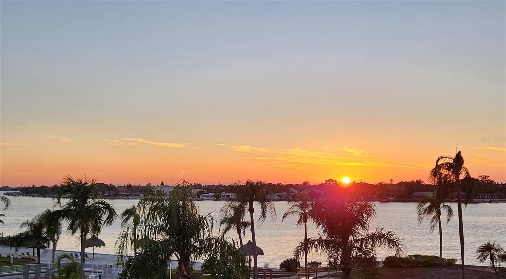 Beautiful Sunsets from the Balcony