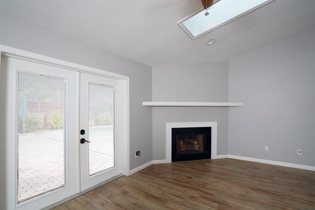 Cozy Fireplace in Family Room