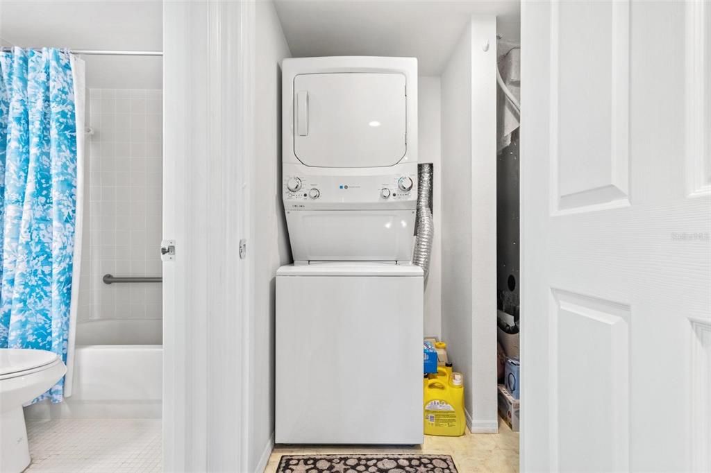 Separate Utility Closet with Approved W/D