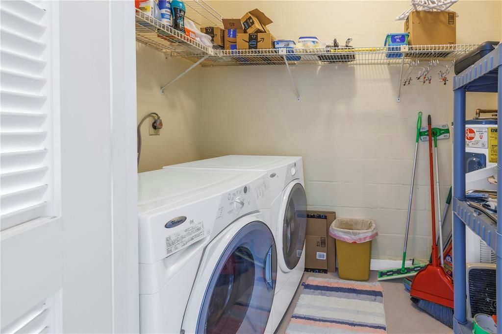 Laundry on the lanai