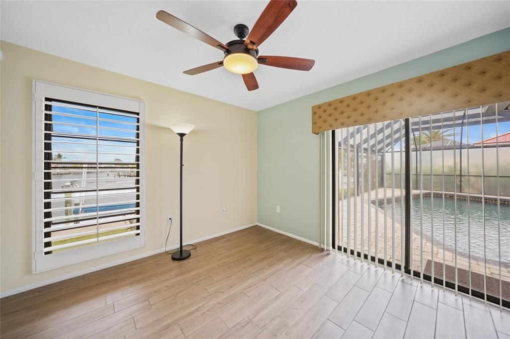 Bedroom 3 with Pool Access