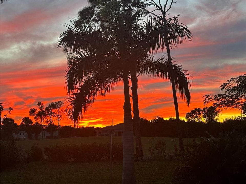 Sunset View from lanai