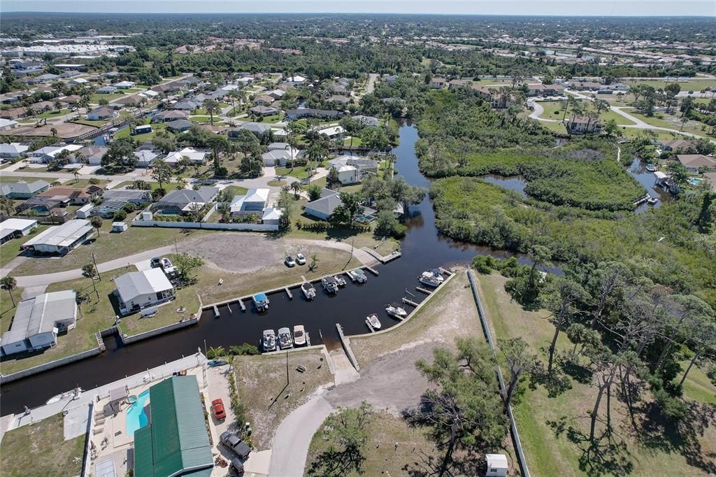 Waterways to Gulf Intercoastal