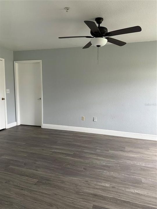 Spacious Master with Walk-in closet