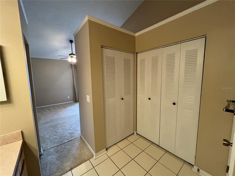 Primary Bathroom - Dual Closets