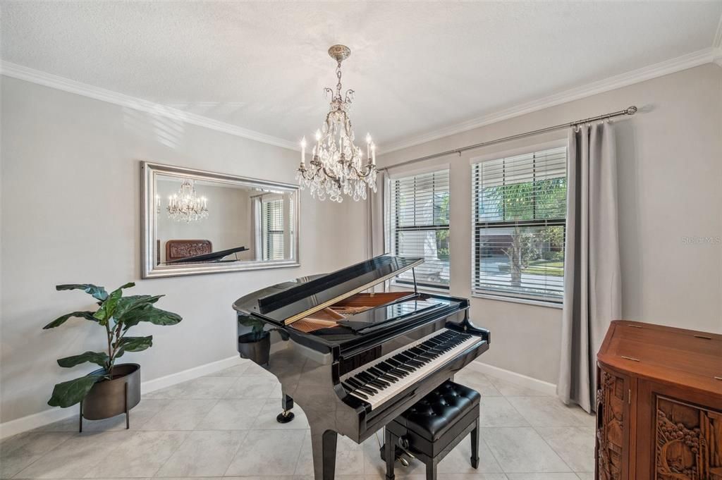 Piano Room or Formal Livingroom