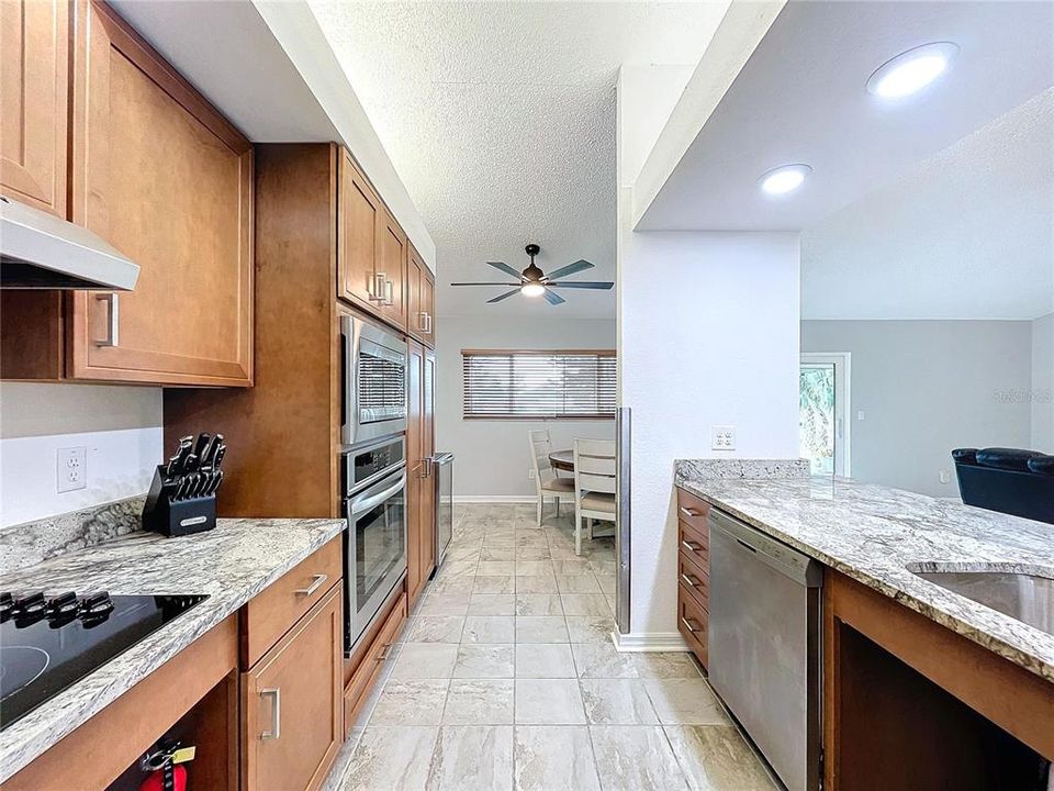 Updated kitchen with accessible sink.