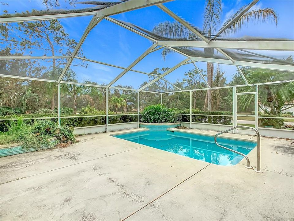 Screened lanai/pool.