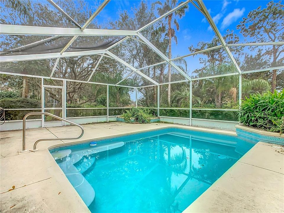 Screened pool/lanai.