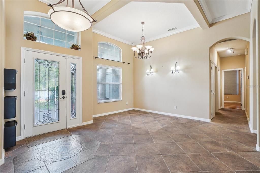 View down the hall leading to two secondary bedrooms