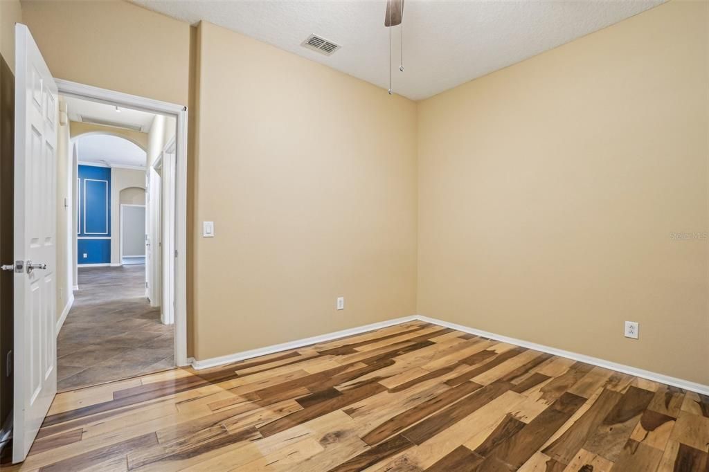 Bedroom 2 with view into living area