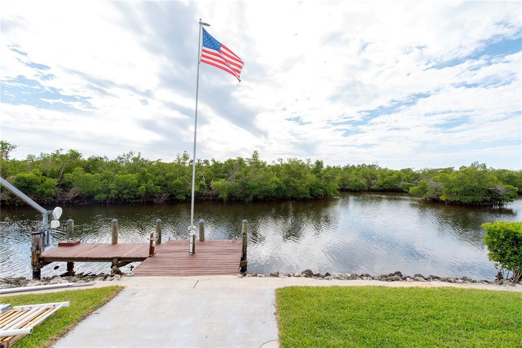 Dock and Alligator Creek