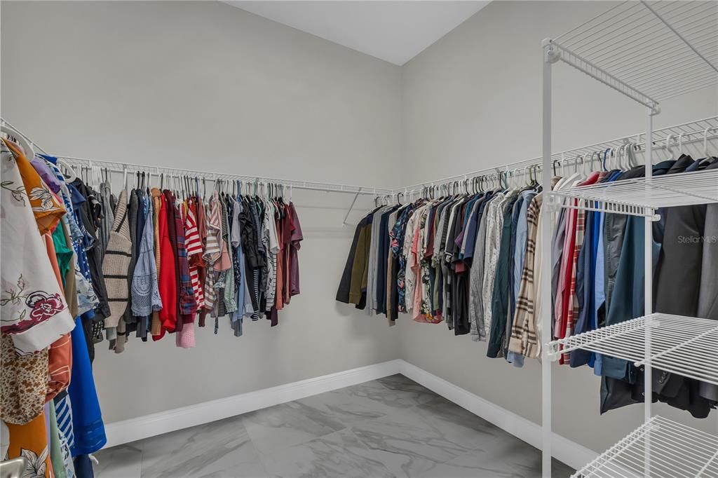 Owner's Walk-in Closet