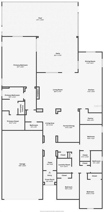 На продажу: $679,900 (4 спален, 2 ванн, 2827 Квадратных фут)