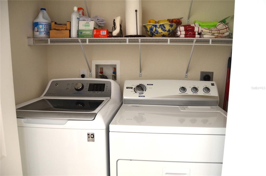 Laundry closet