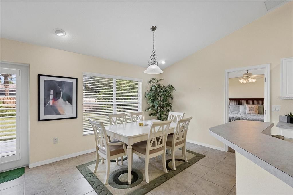 Dining area