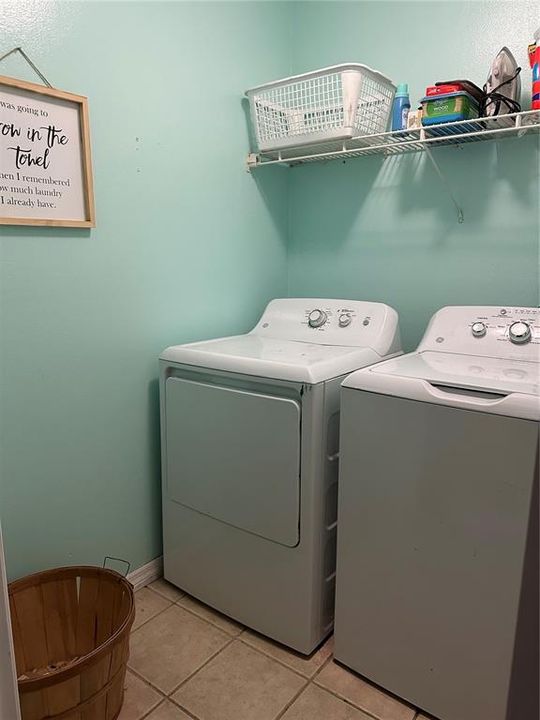 Indoor laundry room