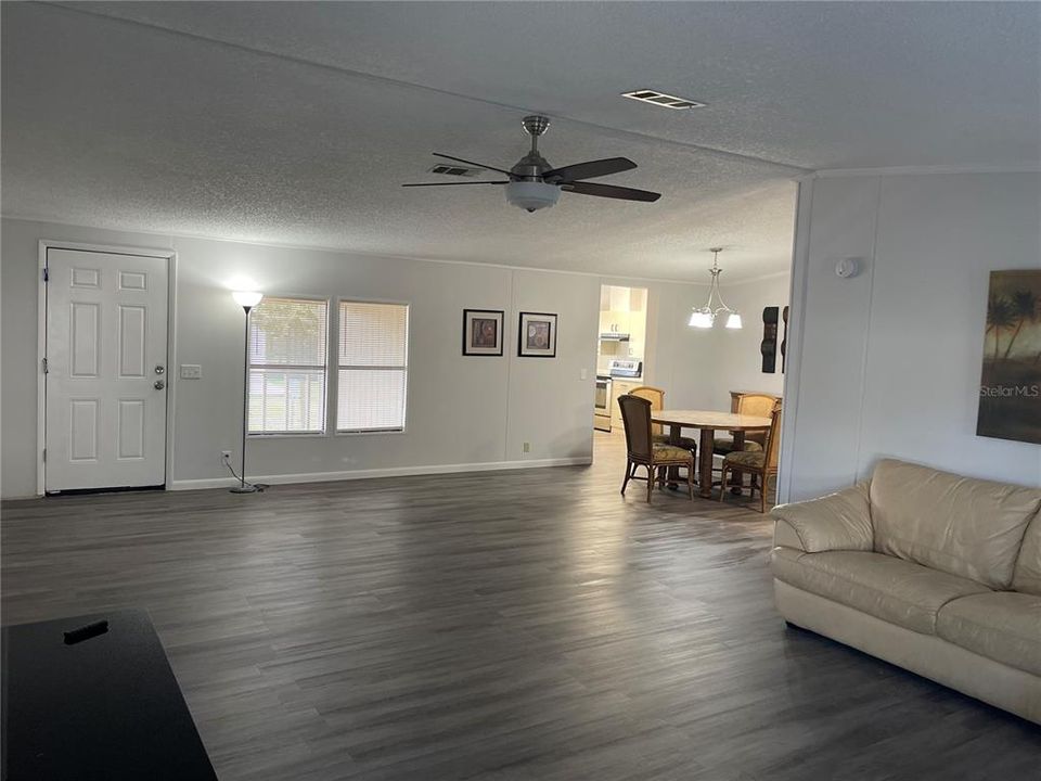 Living room/Dining room combo