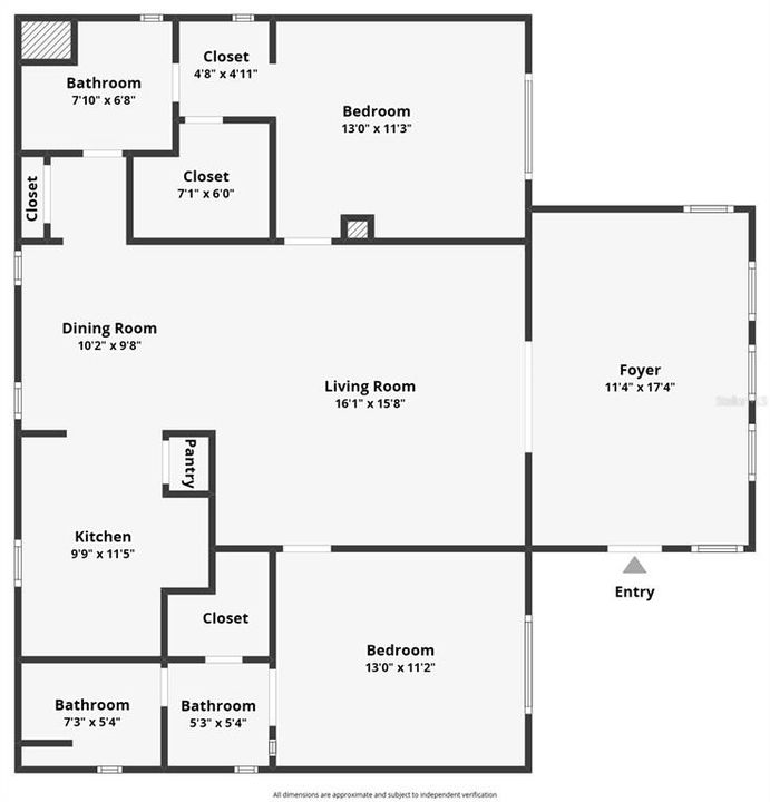 For Sale: $220,000 (2 beds, 2 baths, 1296 Square Feet)