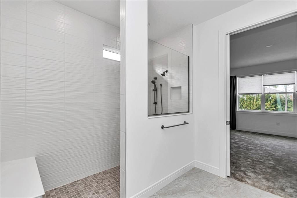 Master Bath walk in shower