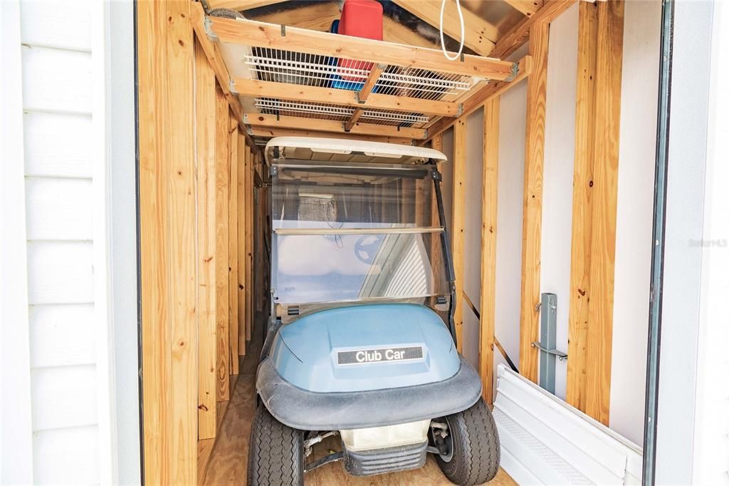 Golf Cart Shed