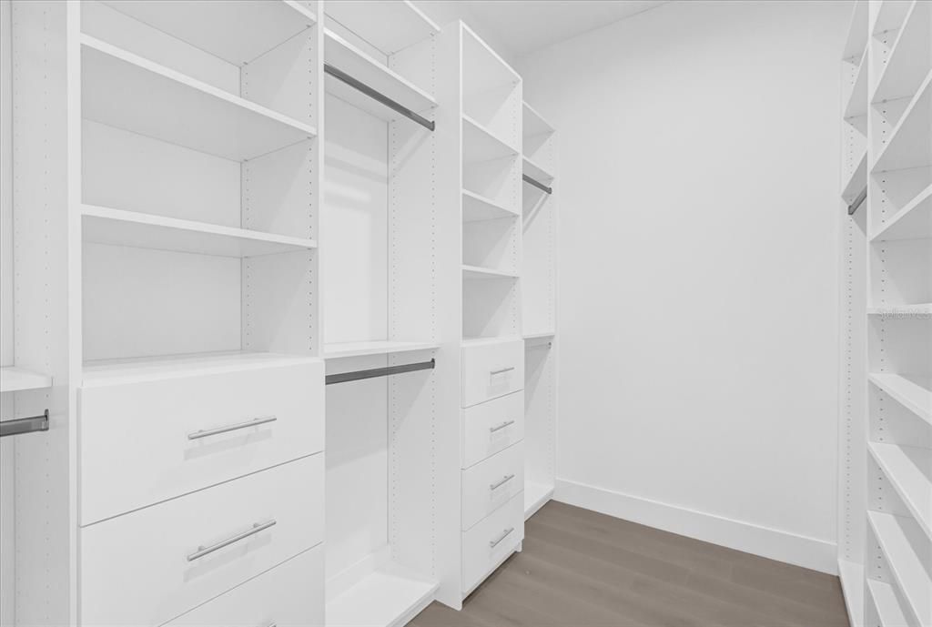 Primary Bedroom Walk-in Closet