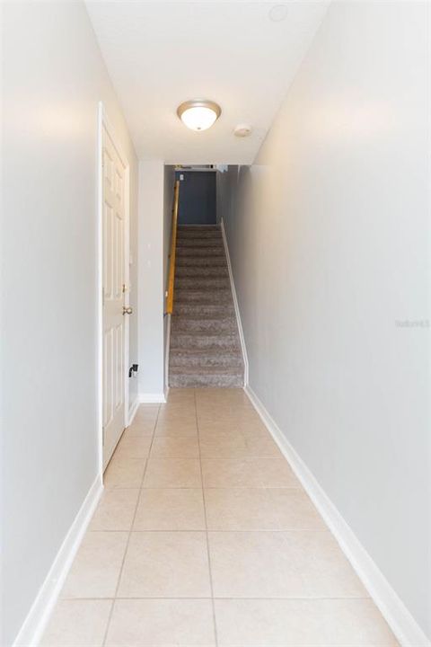 Entry Way. Garage entry door immediately to the left.