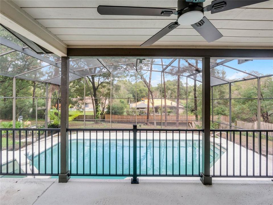 Lanai / Covered Back Porch