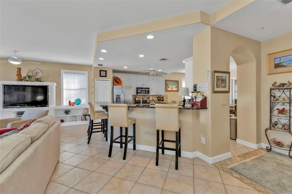 Kitchen and great room