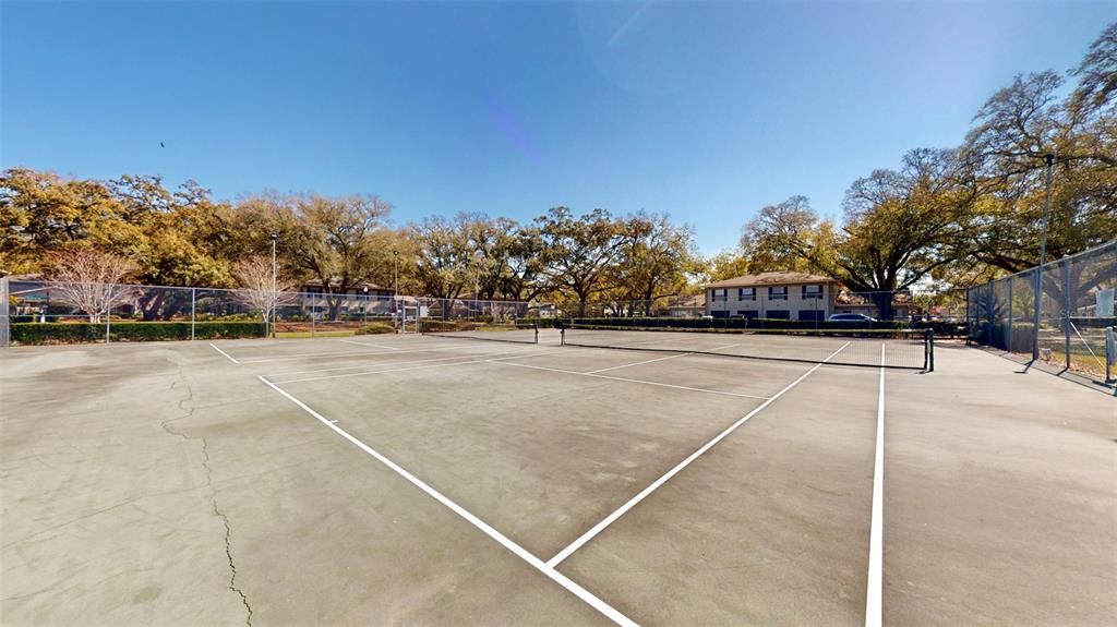 Pickel ball and tennis courts