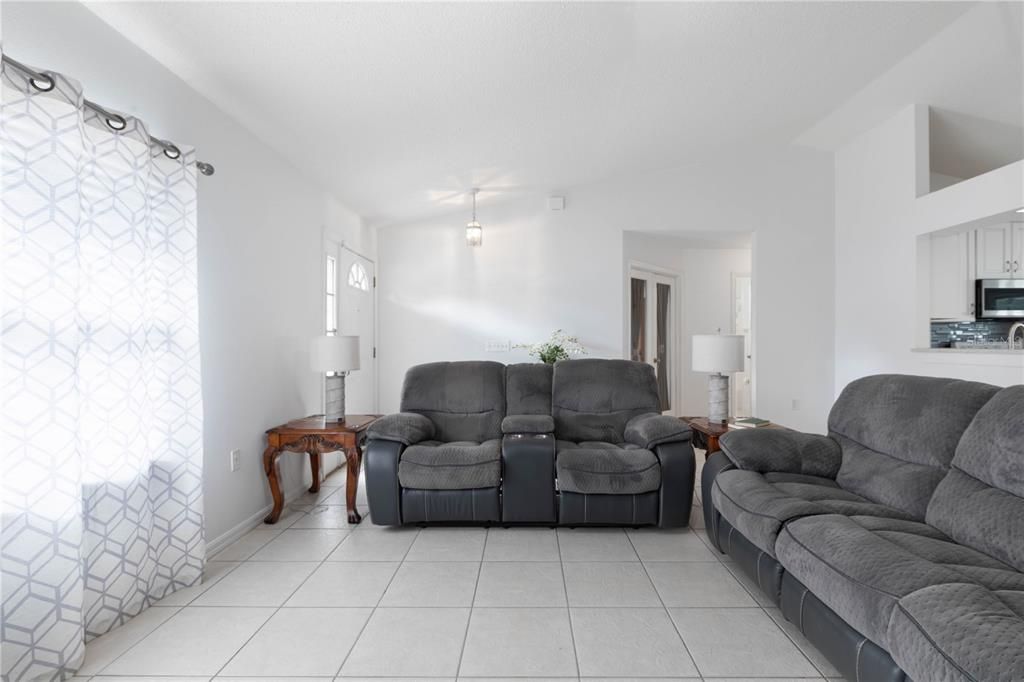 Living Room with Window and View