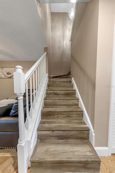 Stairs Leading to Bedrooms