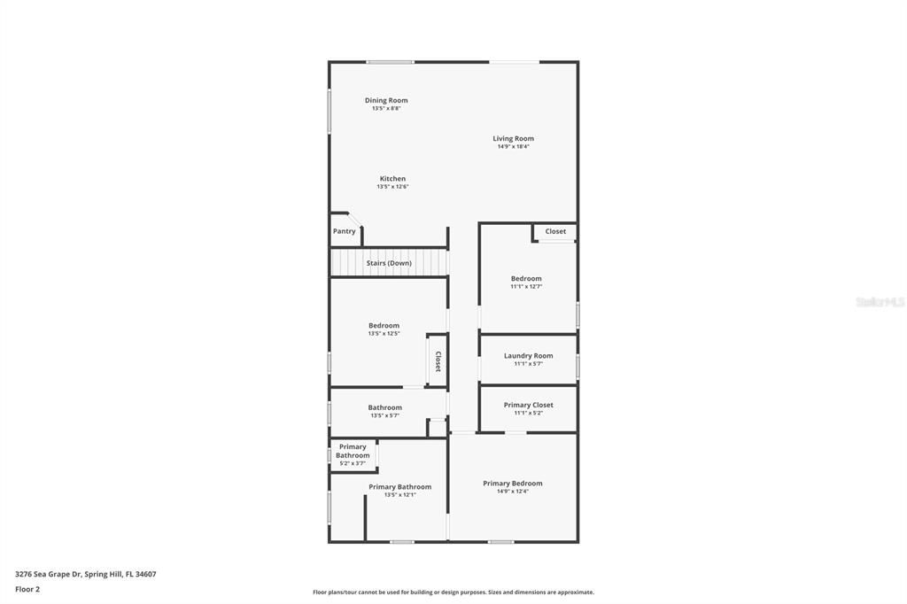 На продажу: $649,900 (3 спален, 2 ванн, 1624 Квадратных фут)