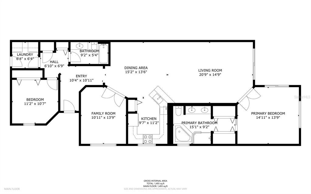 Floor Plan w/mesasurements