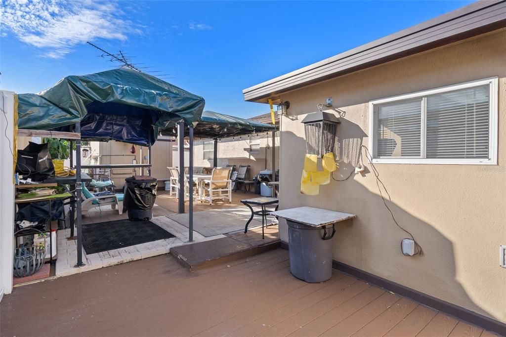 Covered Grilling Area