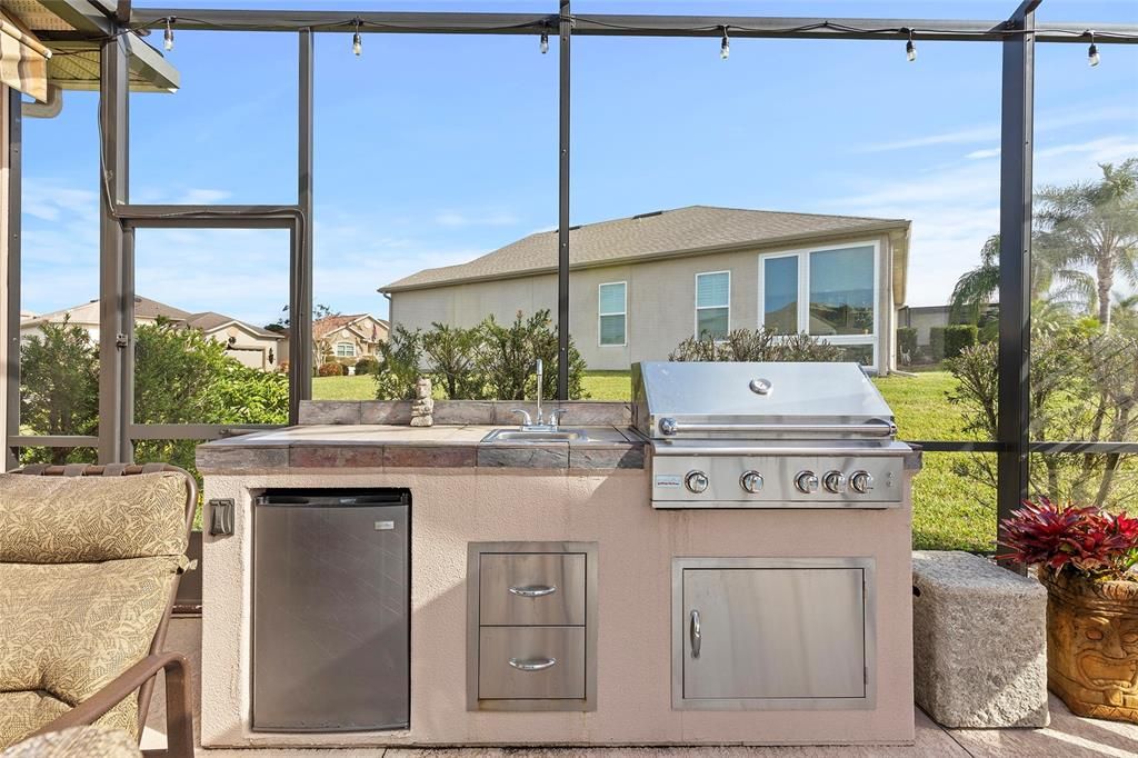 Outdoor kitchen