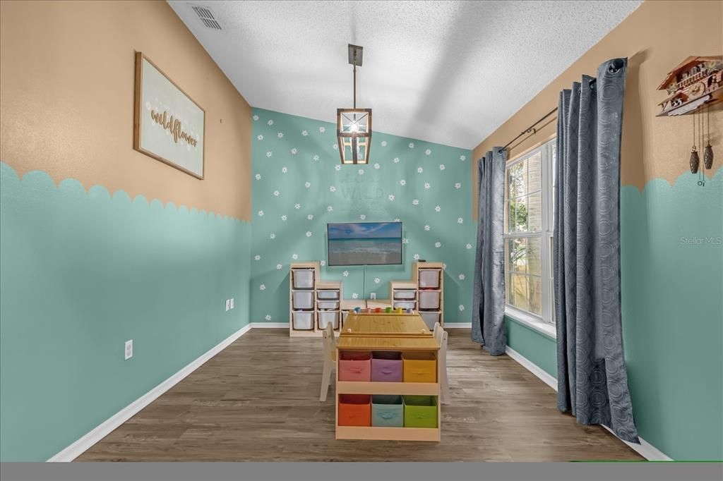 Dining Room, currently used as a playroom