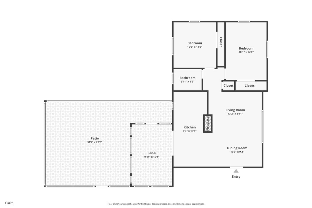 En Venta: $420,000 (2 camas, 1 baños, 867 Pies cuadrados)