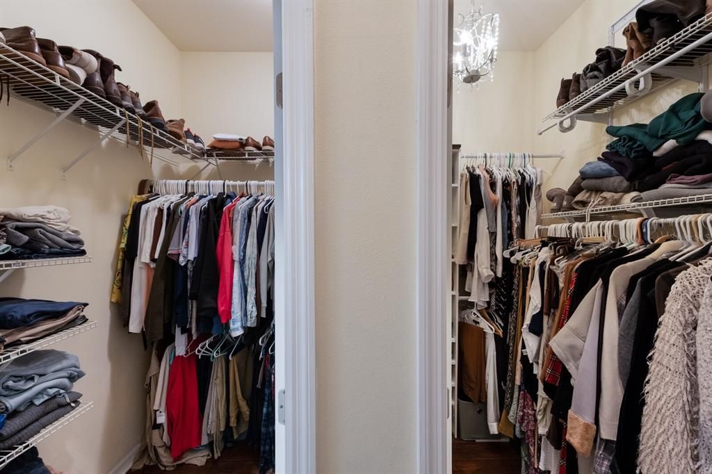 Owner's closets