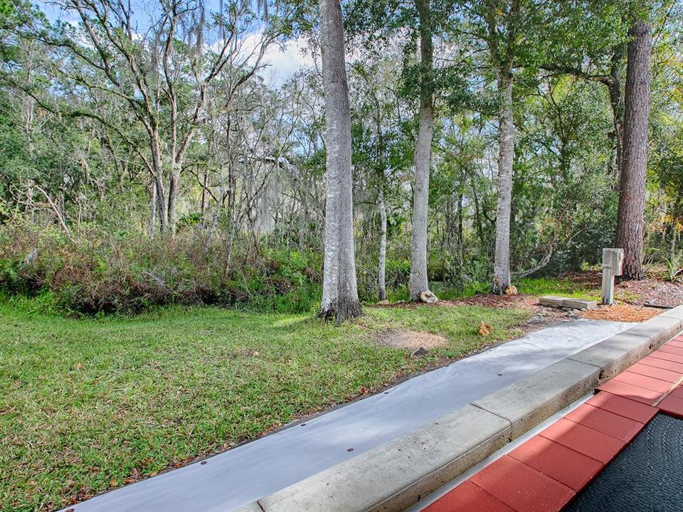 PRIVACY AND A NATURAL WOODED VIEW!