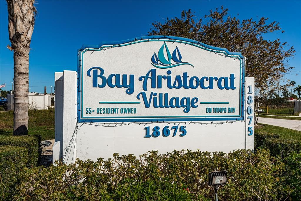 Bay Aristocrat Village Entrance