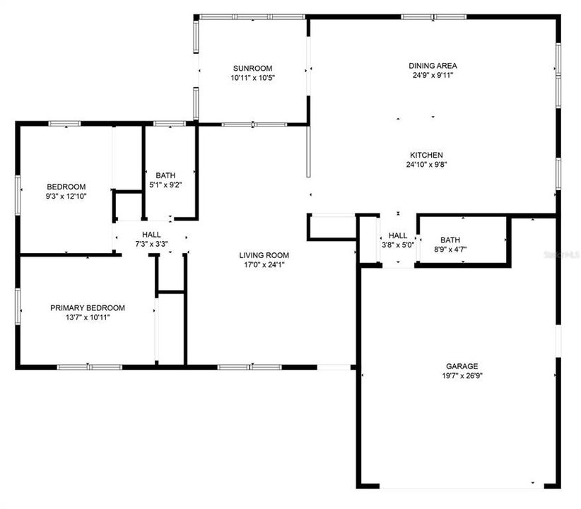 В аренду: $1,800 (2 спален, 2 ванн, 1504 Квадратных фут)