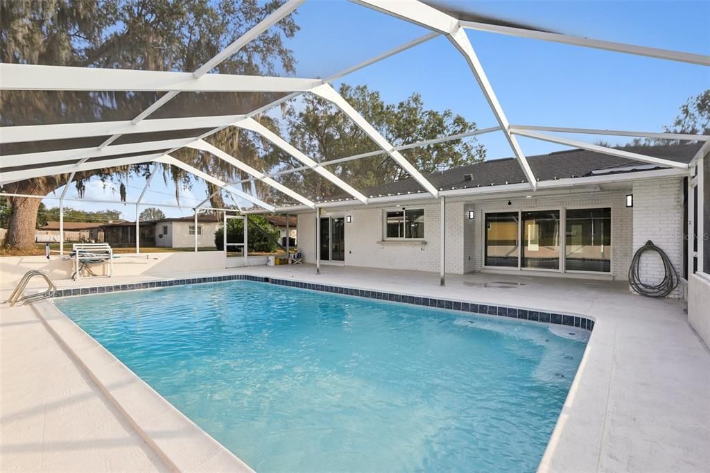 Pool and Screened Lanai