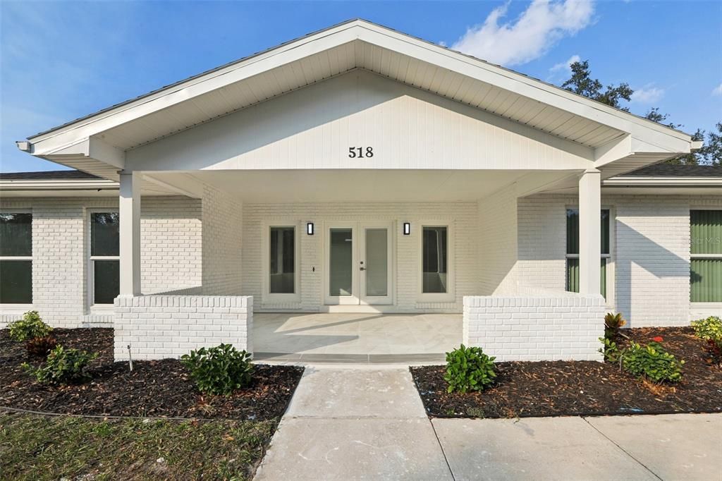 Covered Front Porch