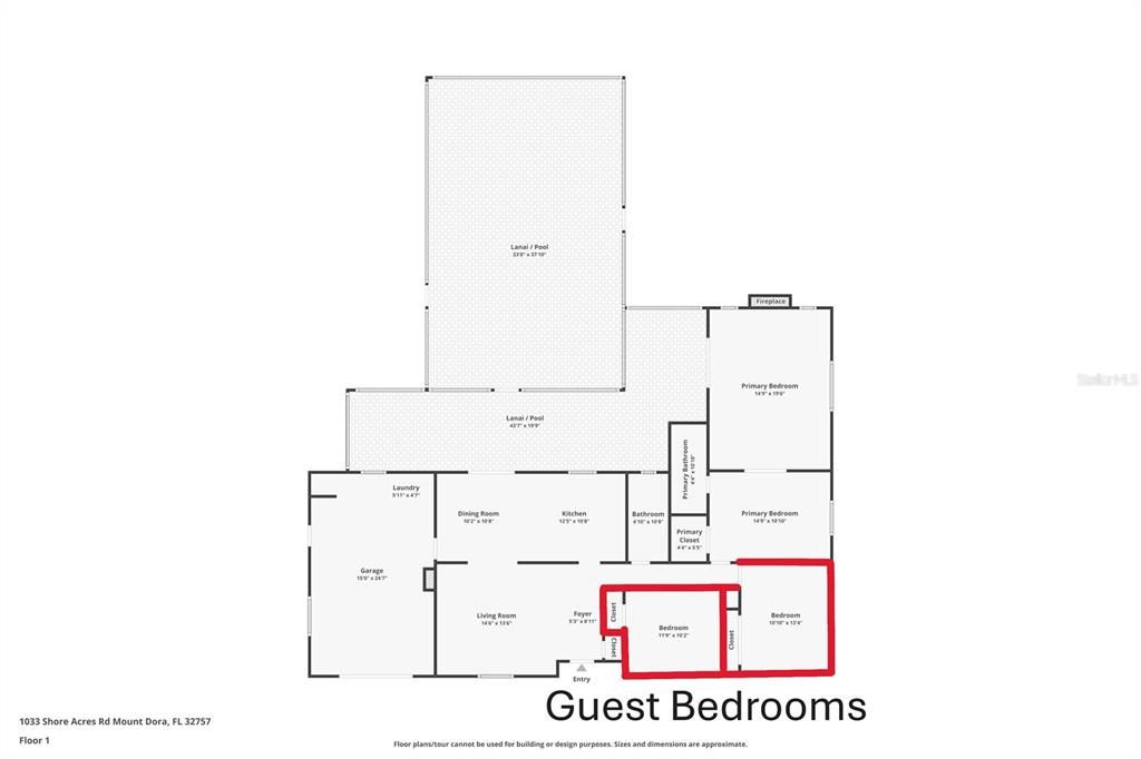 Guest Bedroom locations