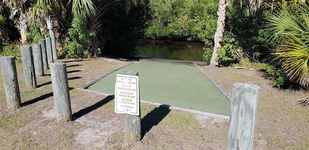 Kayak launch